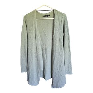 Volcom Green Open Front Sweater
